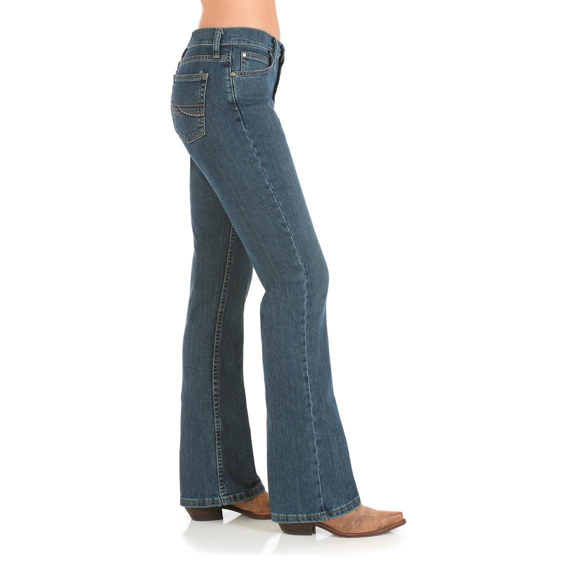 As Real As Wrangler Misses Classic Fit Boot Cut Jeans - 670758, Jeans ...