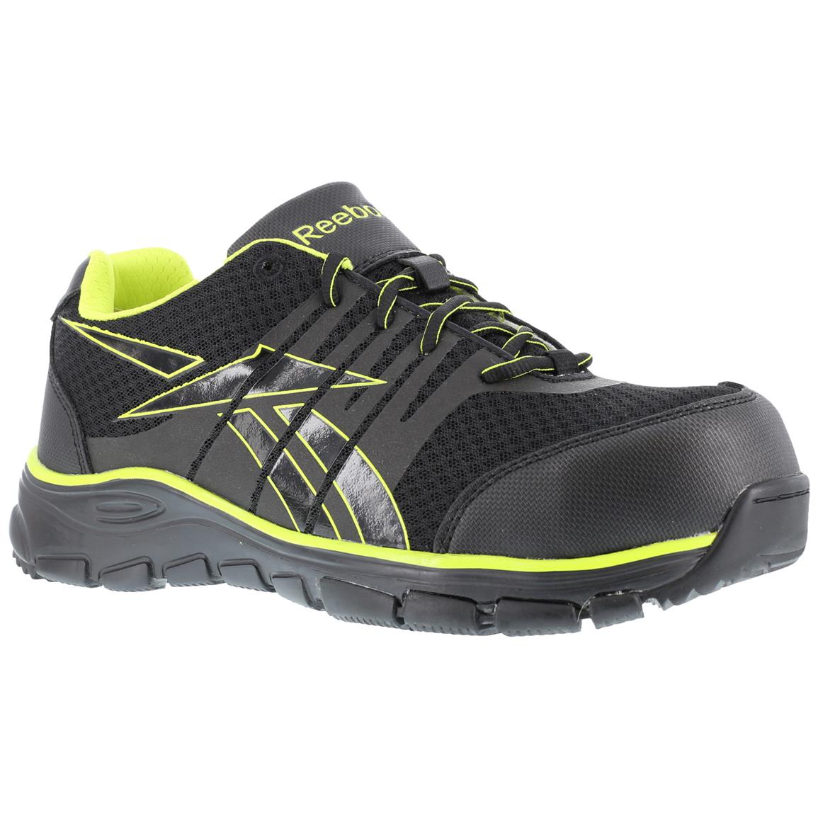 Reebok Arion Men's Composite Toe Work Shoes - 670925, Work Boots at ...
