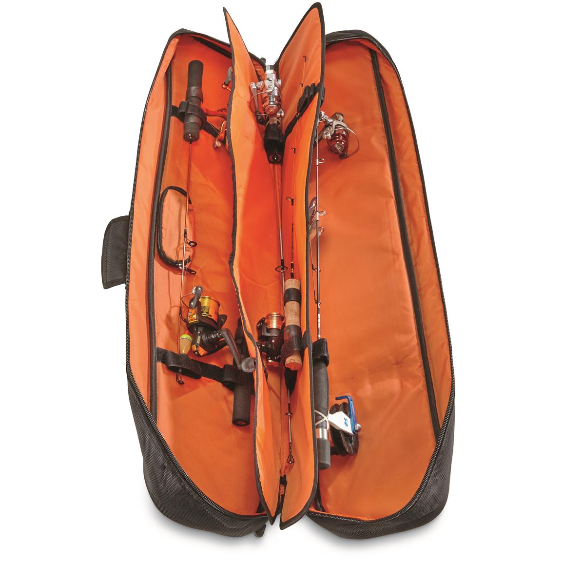 Guide Gear Ice Fishing Rod Case, 6Rod 671083, Ice Fishing Accessories at Sportsman's Guide