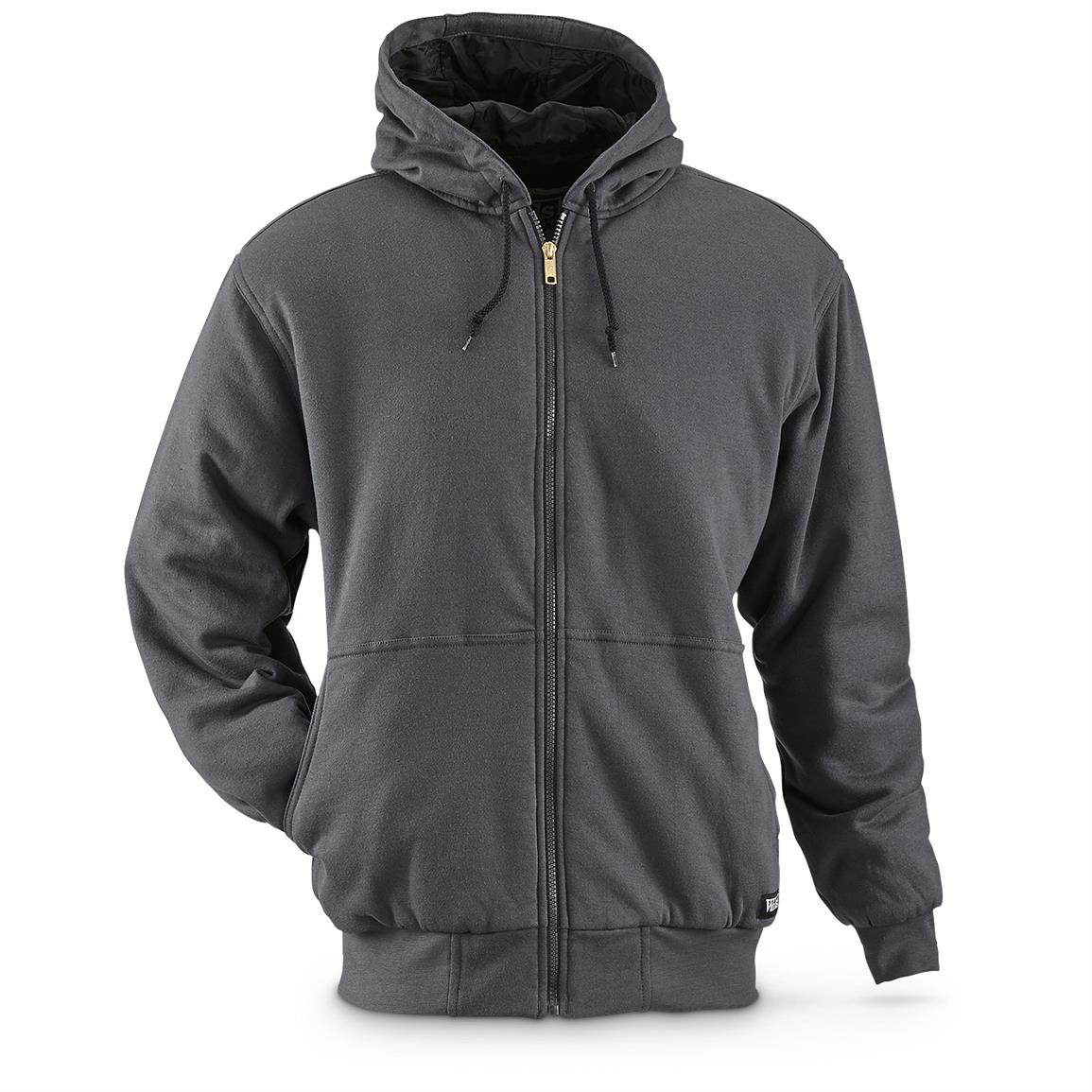 Men's Berne® Hooded Work Jacket - 221592, Insulated Jackets & Coats at ...