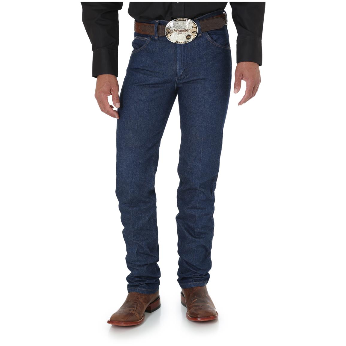Wrangler Men's Rigid Premium Performance Cowboy Cut Slim Fit Jeans ...