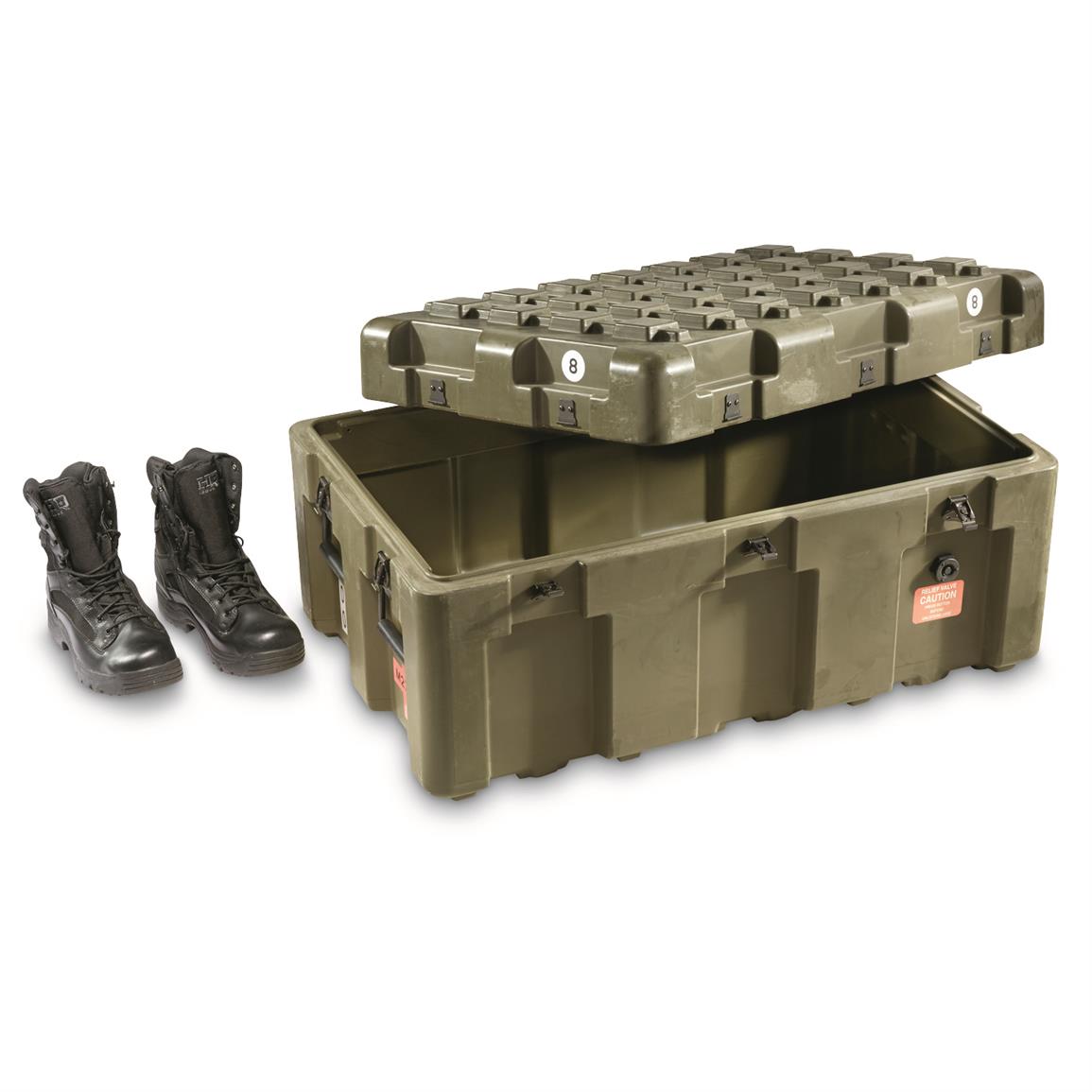 U.s. Military Surplus Hardigg Waterproof Shipping Container, Like New -  672736, Storage Containers At Sportsman's Guide