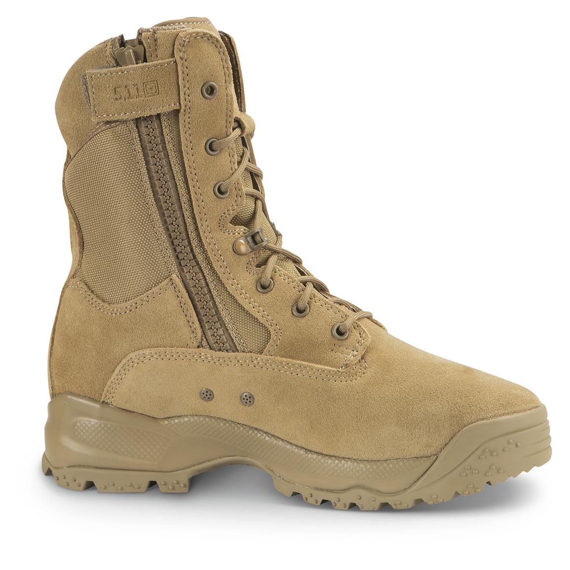 Men's Converse® Side - zip Tactical Boots, Desert Tan - 115969, Combat ...