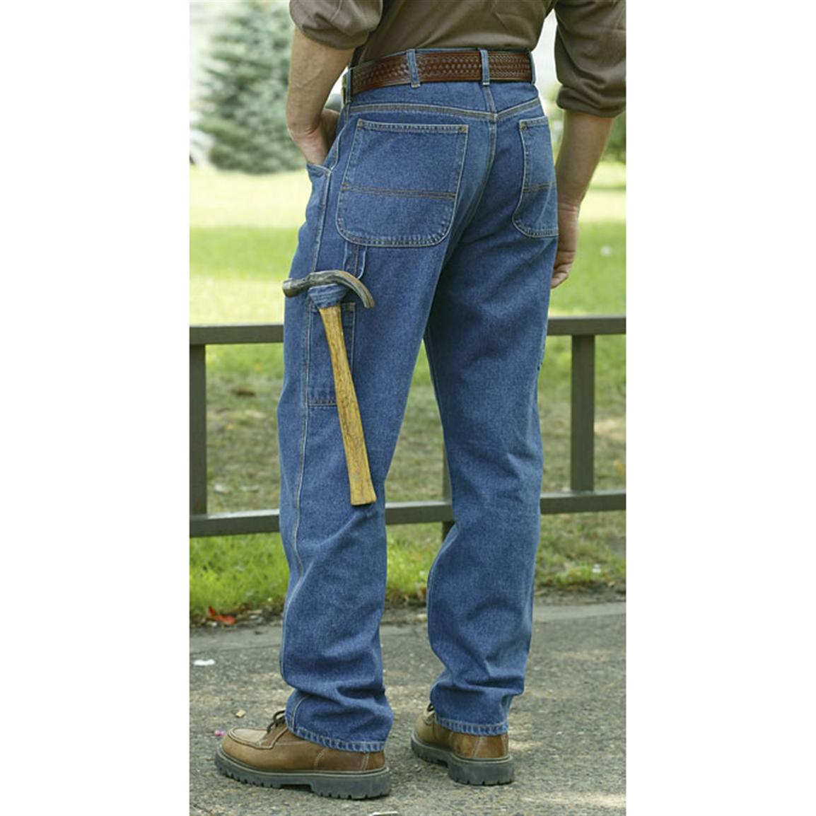 29 Inseam Guide Gear® 8 pocket Carpenter Jeans 119391 