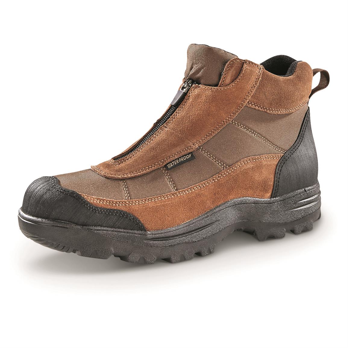 Guide Gear Men's Silvercliff II Mid Waterproof Hiking Boots, Brown