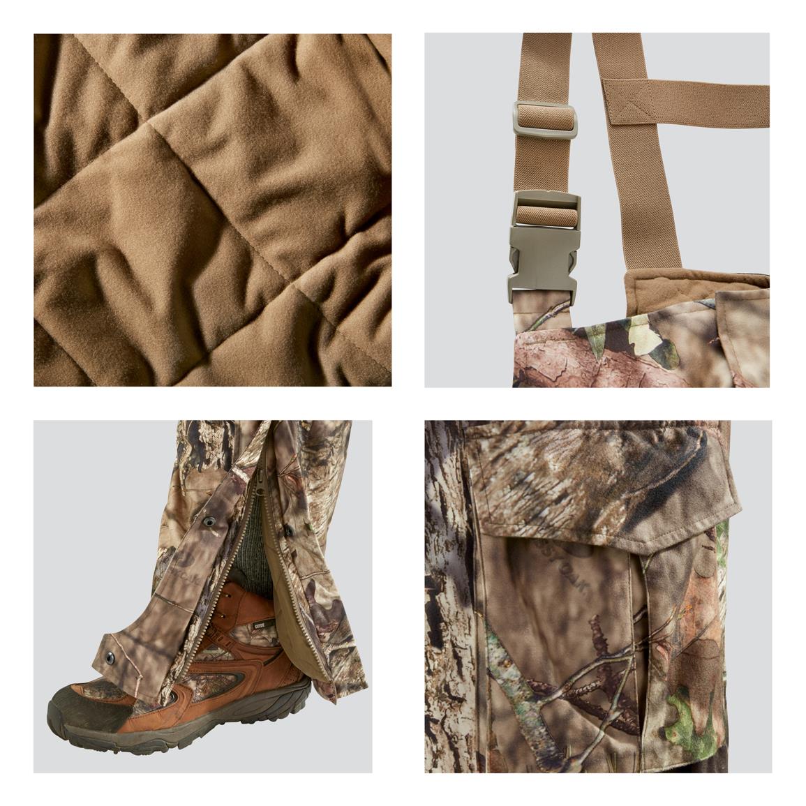 Guide Gear Men's Steadfast Waterproof Hunting Bibs, 150 Gram Thinsulate