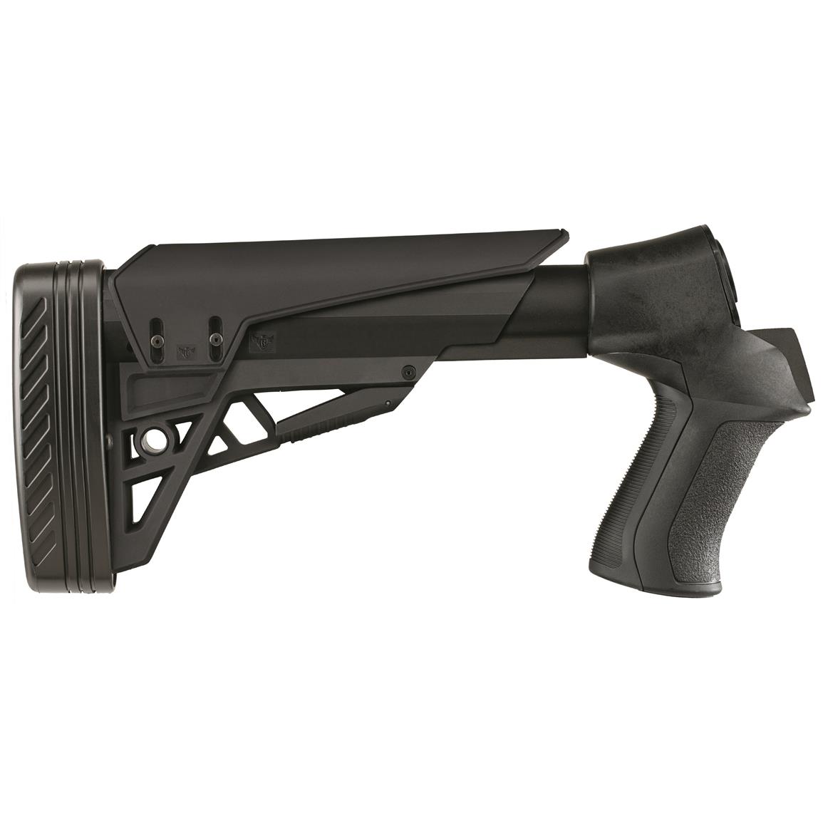 ATI T3 TactLite Shotgun Stock, for Mossberg / Remington / Winchester / FNH / Savage / TriStar, 12 Gauge, Black