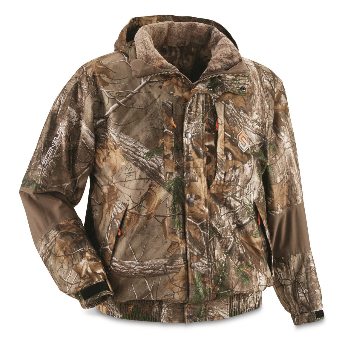 ScentLok Men's Cold Blooded 3-In-1 Hunting Jacket - 675943, Camo ...