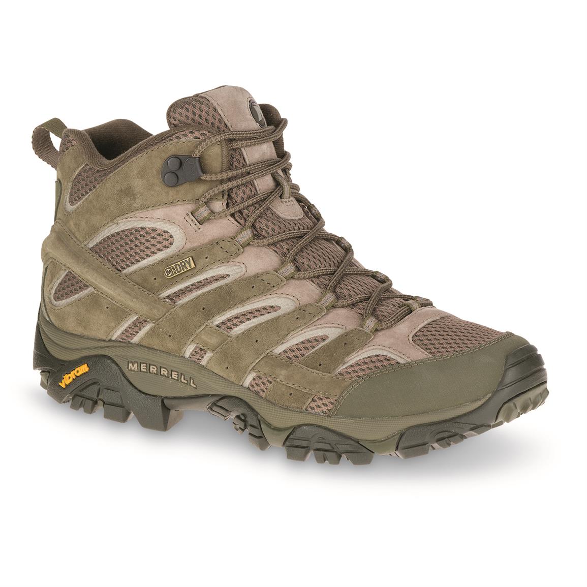 merrell men's moab 2 mid waterproof hiking boots review