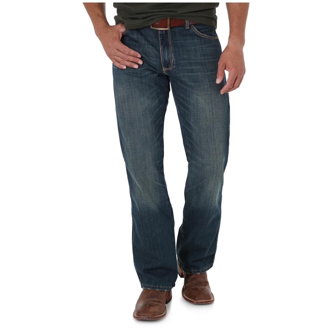 Wrangler Men's Retro Slim Fit Bootcut Jeans - 676334, Jeans & Pants at ...