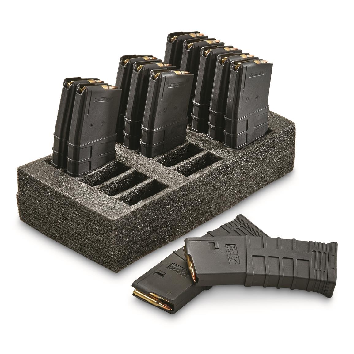 HQ ISSUE Ammo Can Mag Holder Foam Insert. (mags not included)