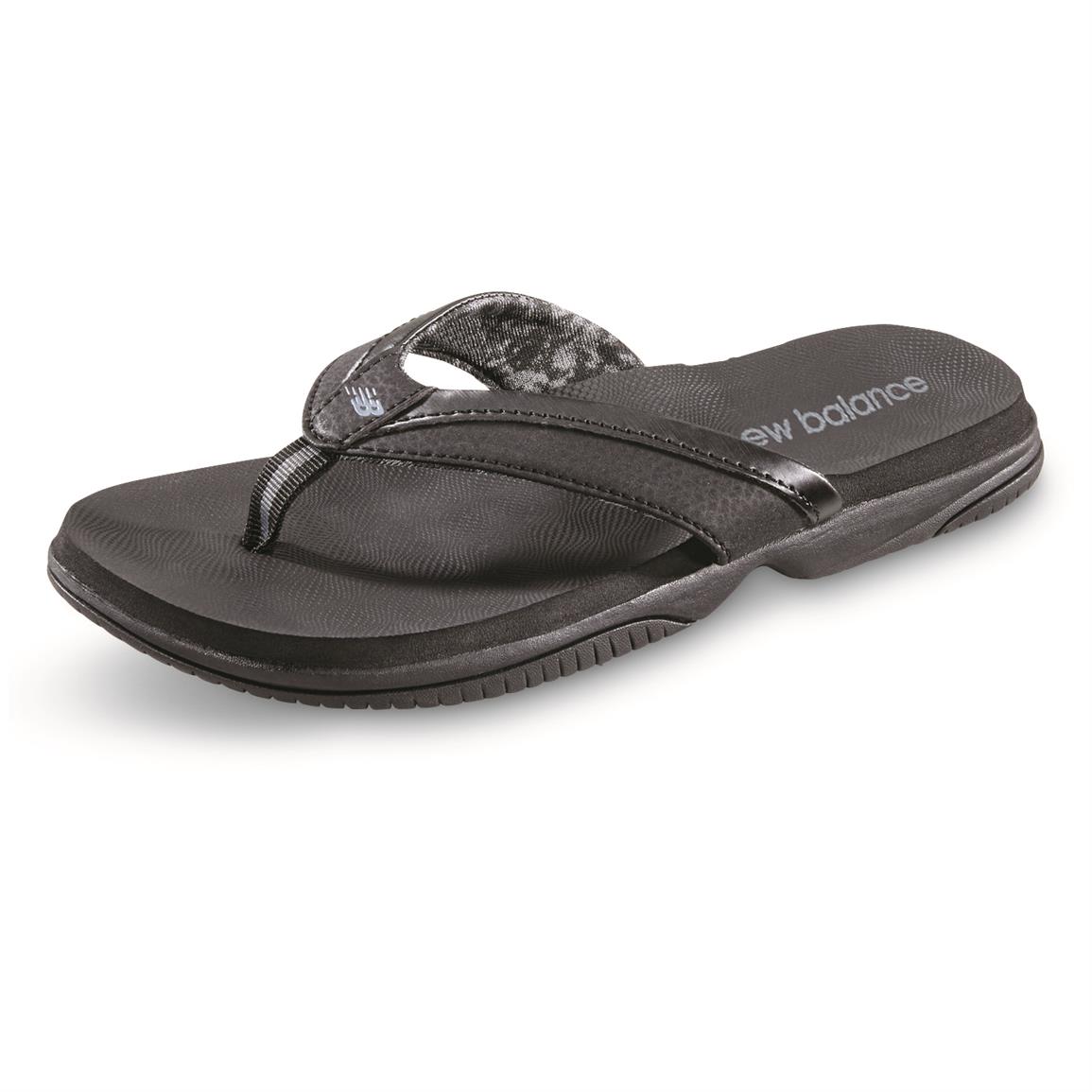 womens new balance flip flops