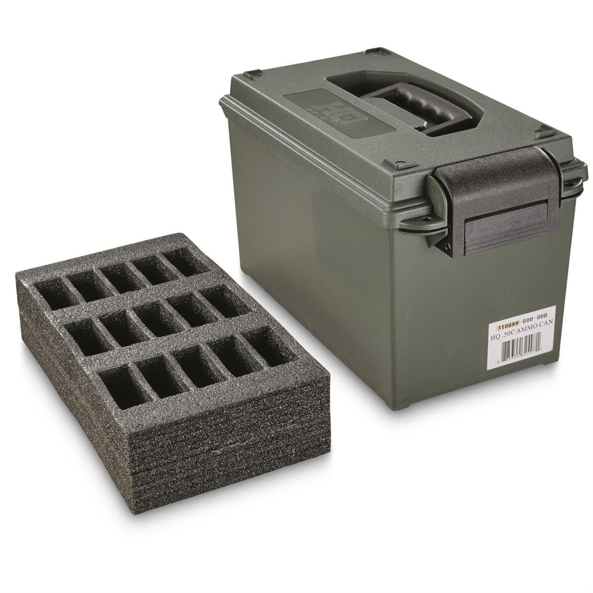 HQ Issue Tactical Magazine Can, .223/5.56 Caliber, Holds 15 Loaded 30 Round  Magazines - 676492, Ammo Boxes & Cans at Sportsman's Guide