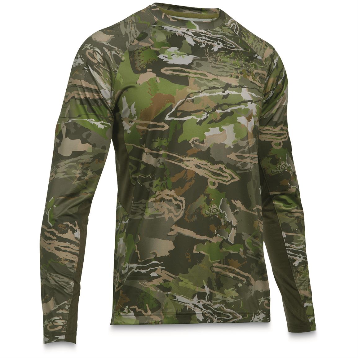 Under Armour Men's CoolSwitch Camo Long Sleeve Shirt - 676685, Camo ...