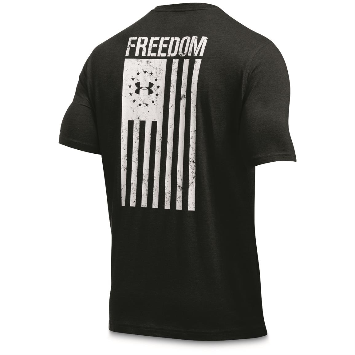 Under Armour Men's Freedom Flag Short Sleeve Tee - 677582, T-Shirts at ...