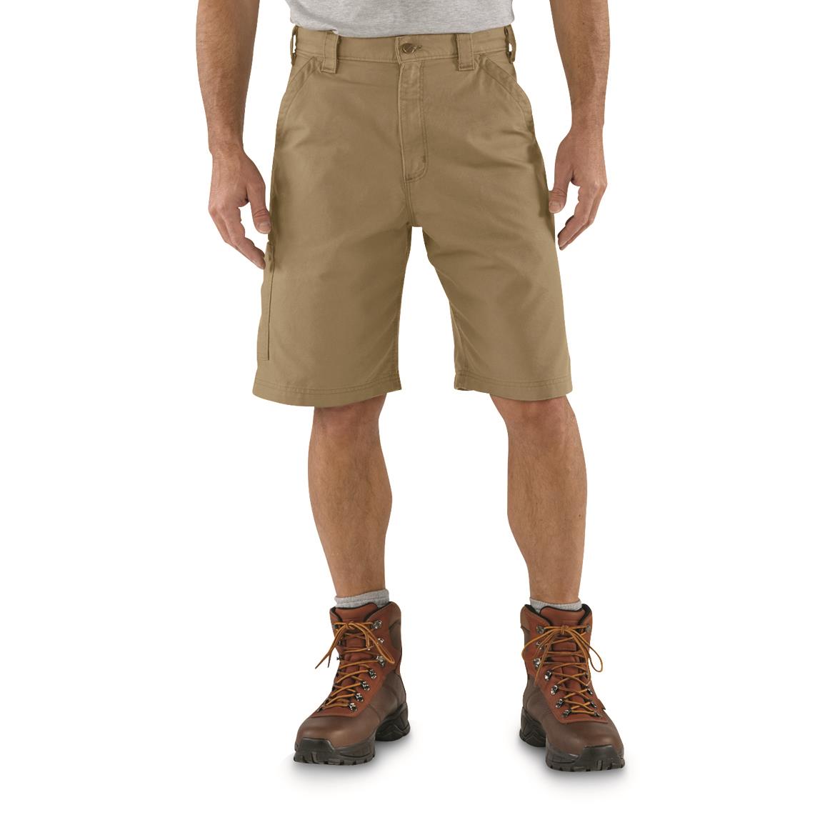 Carhartt Men's Canvas Work Shorts - 677687, Shorts at Sportsman's Guide