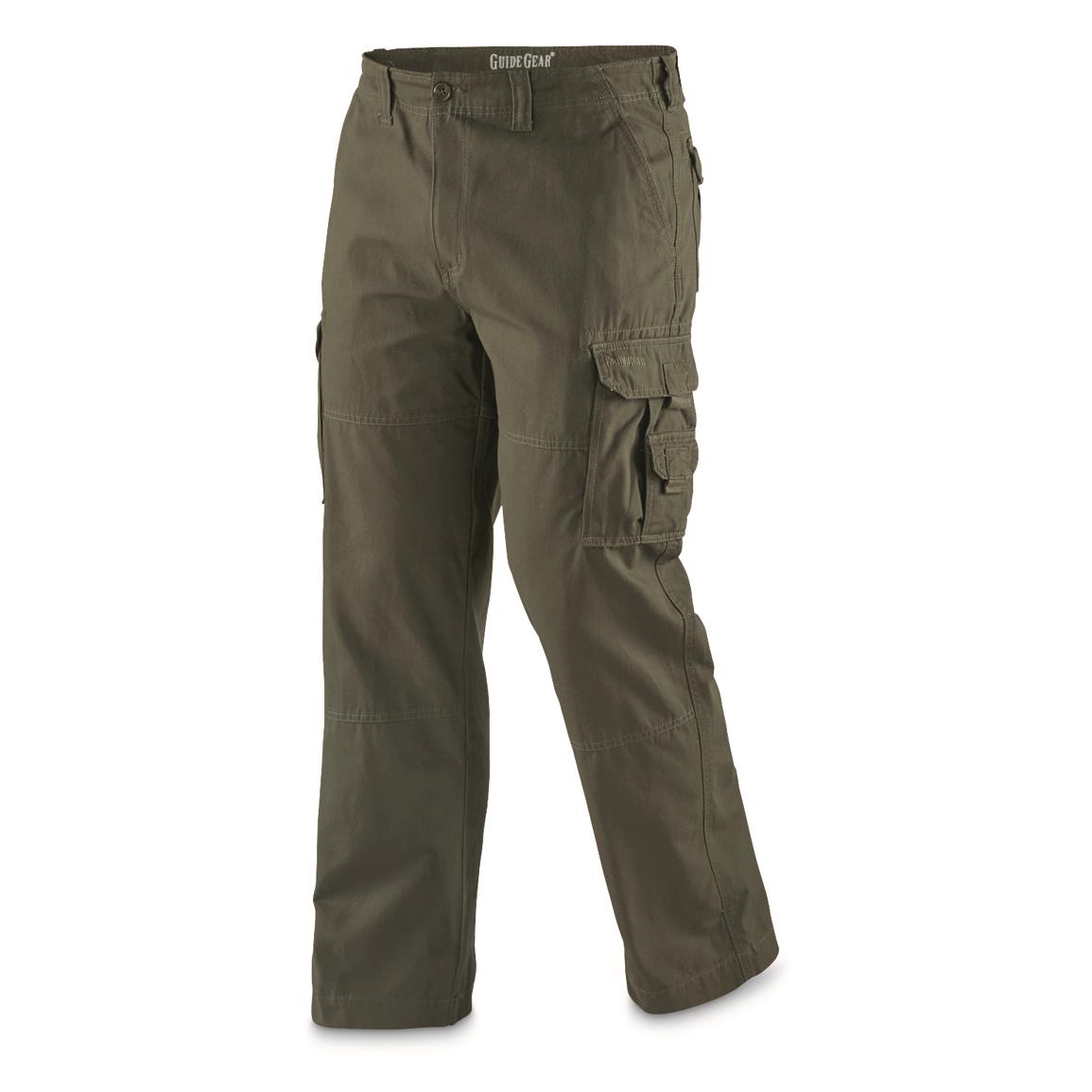 mens cargo pants olive