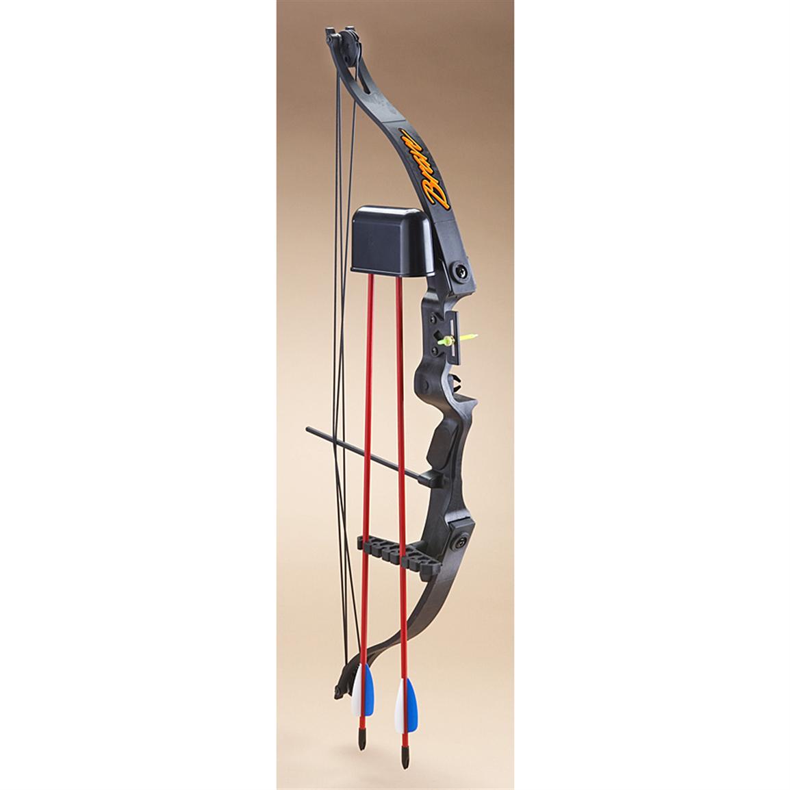 Fred Bear® Brave Bow Set, Black 67795, Bows at Sportsman's Guide