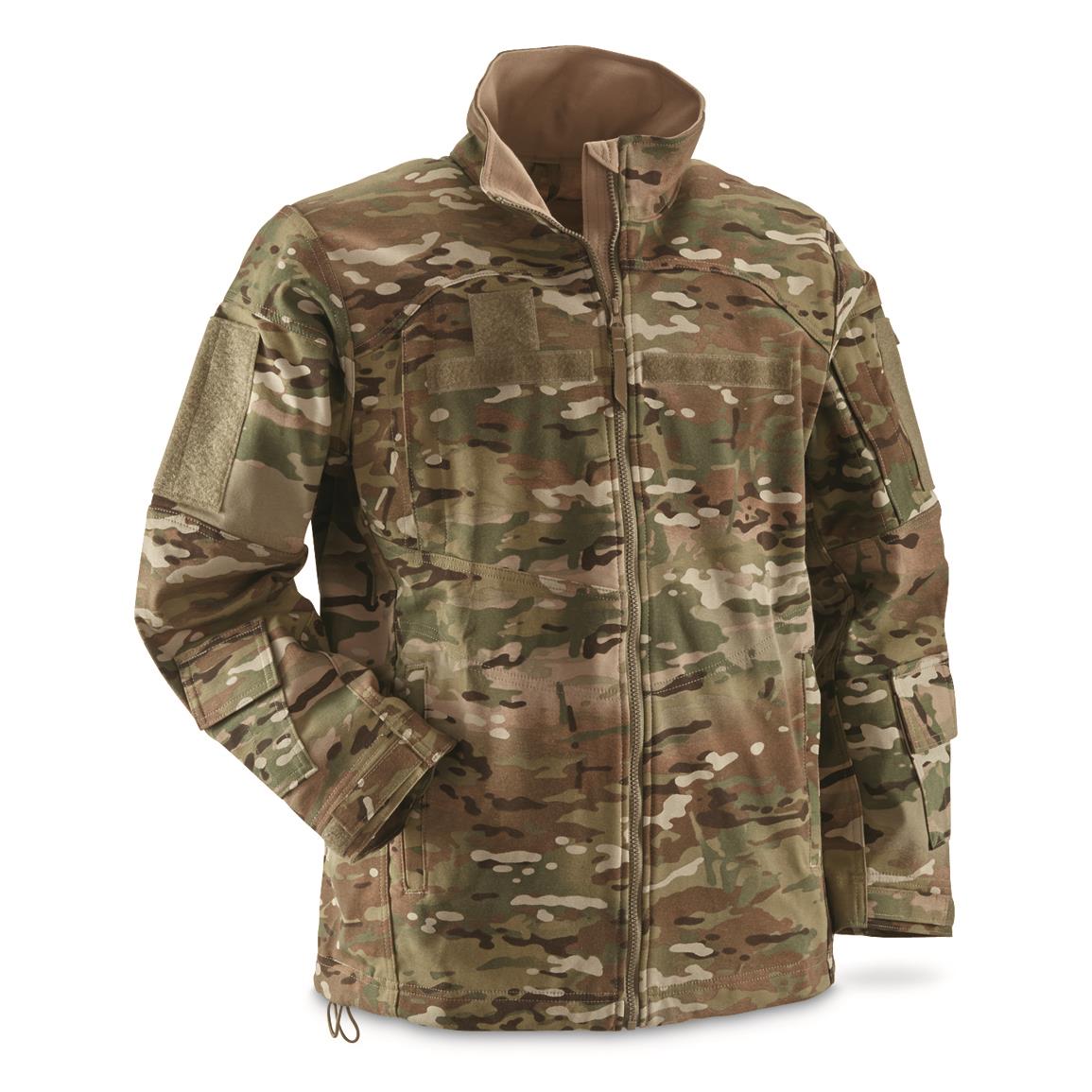 U.S. Military Surplus Men's OCP Camo Anorak Jacket, New - 650643, Camo ...