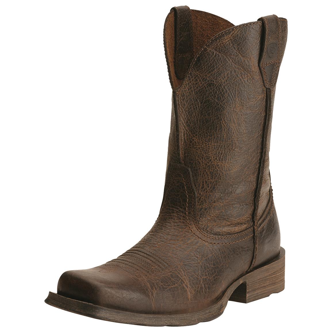 Ariat Men's Rambler Western Boots - 678940, Cowboy & Western Boots at ...