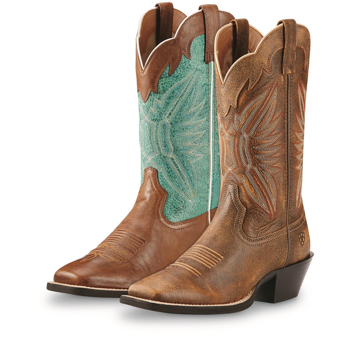 Ariat Women&#39;s Roundup Outfitter Western Boots - 678946, Cowboy & Western Boots at Sportsman&#39;s Guide