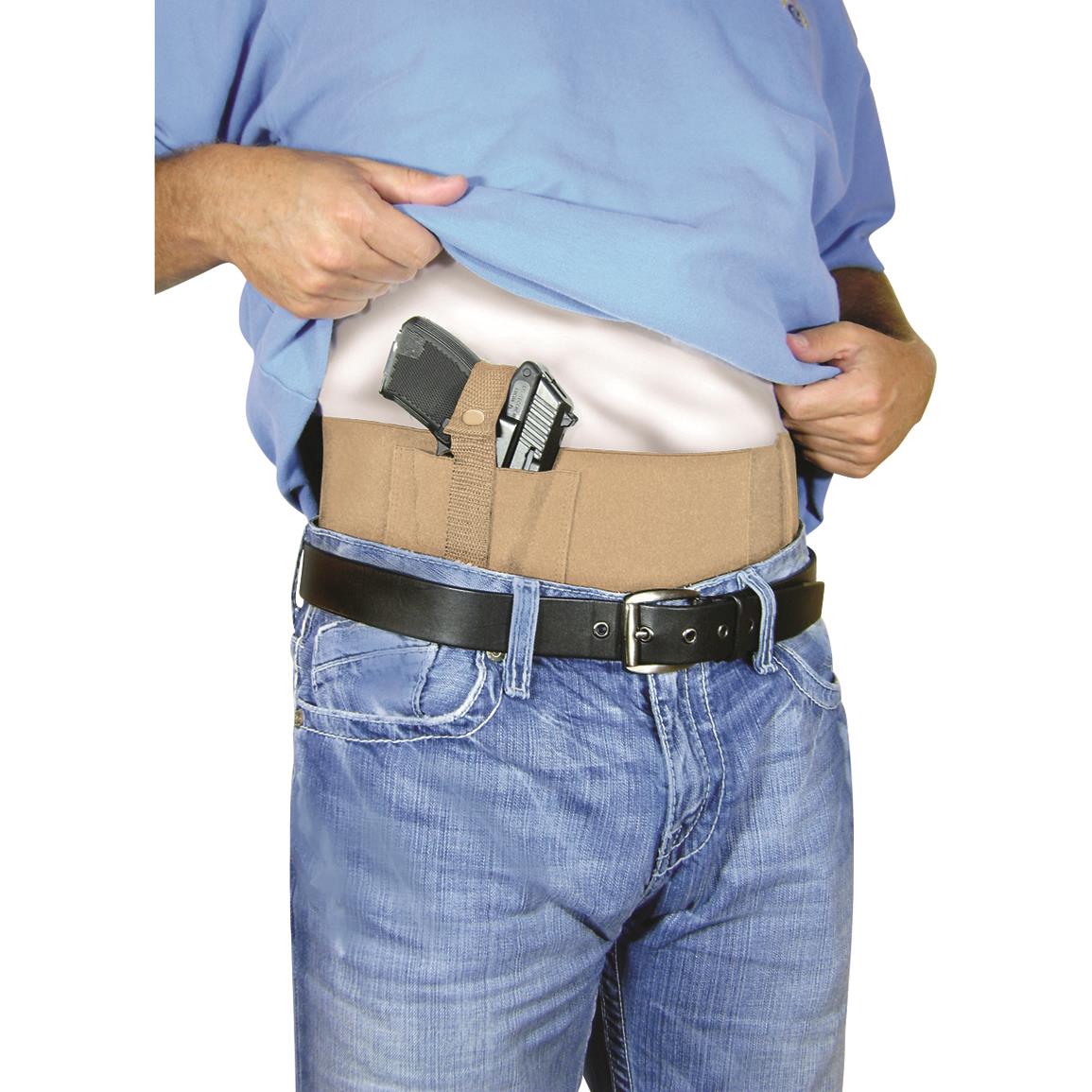 Concealed Carry Belly Band, 28" to 34" Waist