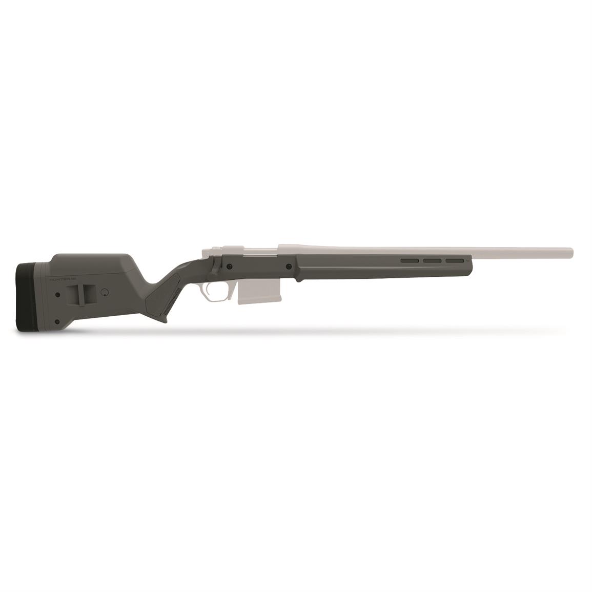 Magpul Hunter 700 Stock, Remington 700, Short Action, Gray