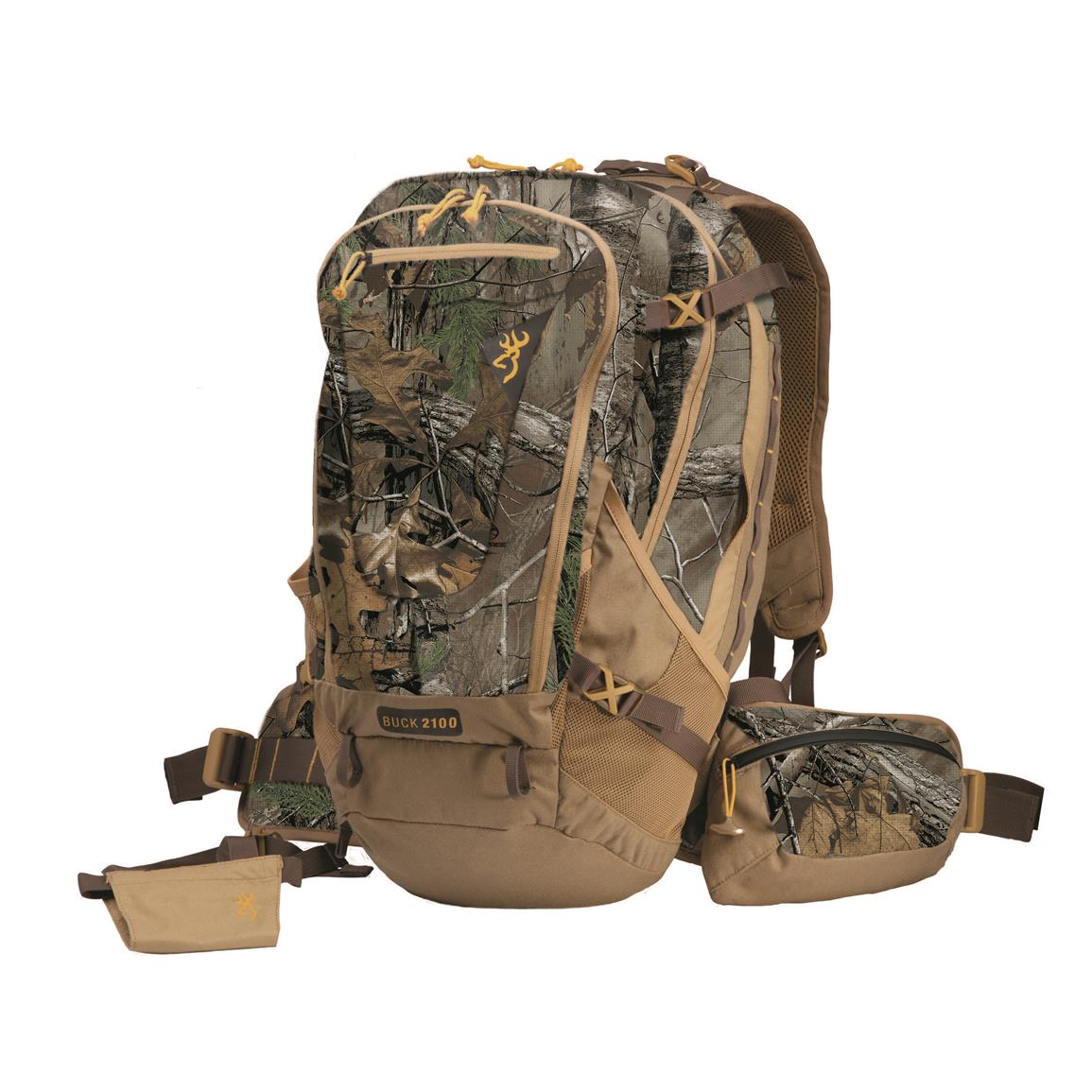 Browning Buck 2100 Camo Hunting Daypack - 680299, Hunting Backpacks at ...