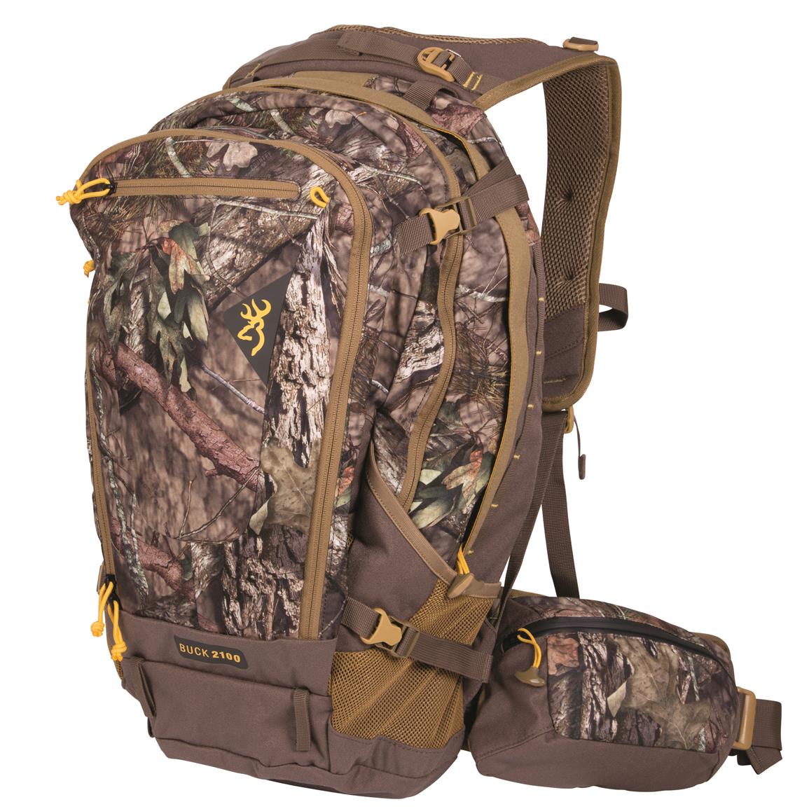 Browning Buck 2100 Camo Hunting Daypack - 680300, Hunting Backpacks at ...