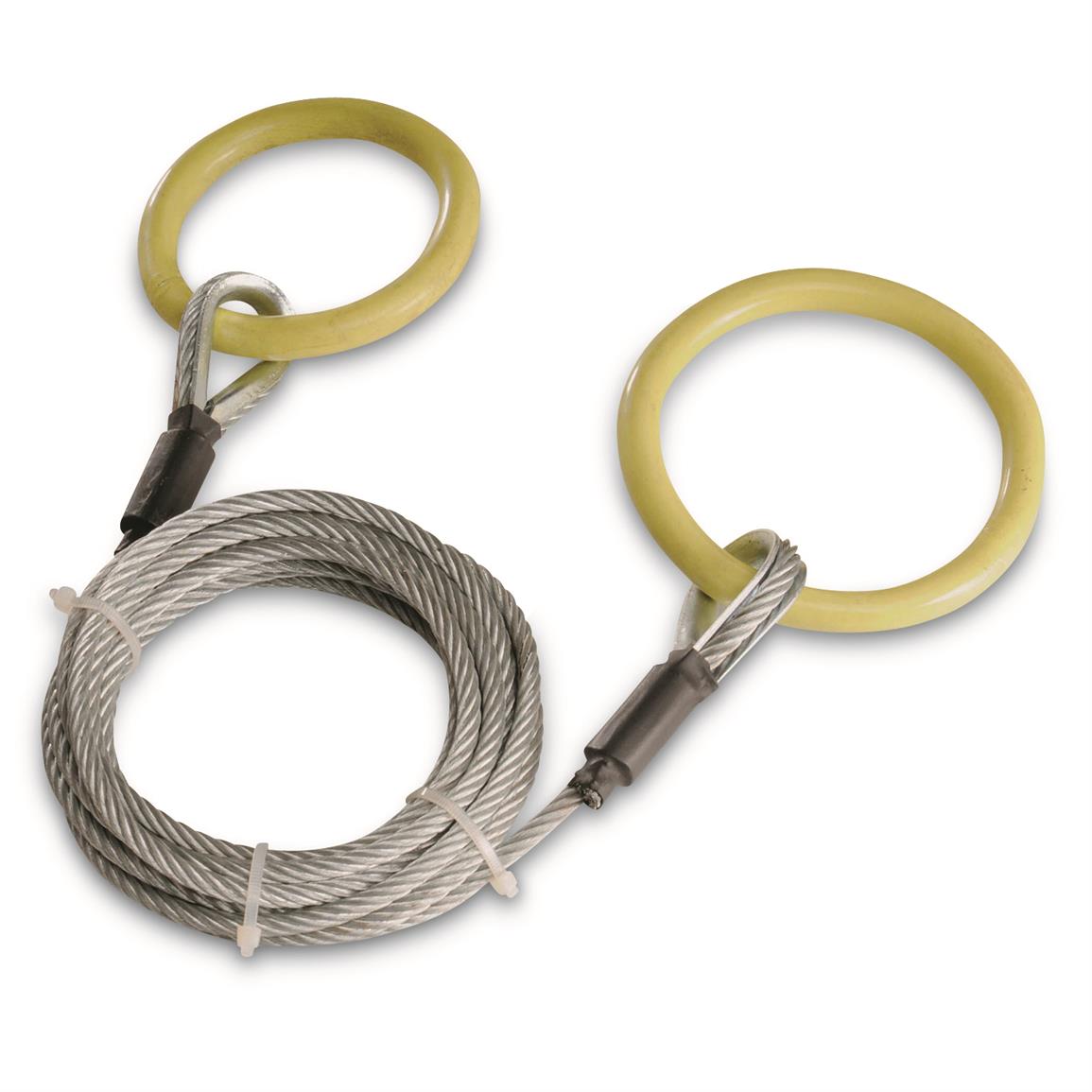 Timber Tuff Log Choker Cable with 2 Tow Rings