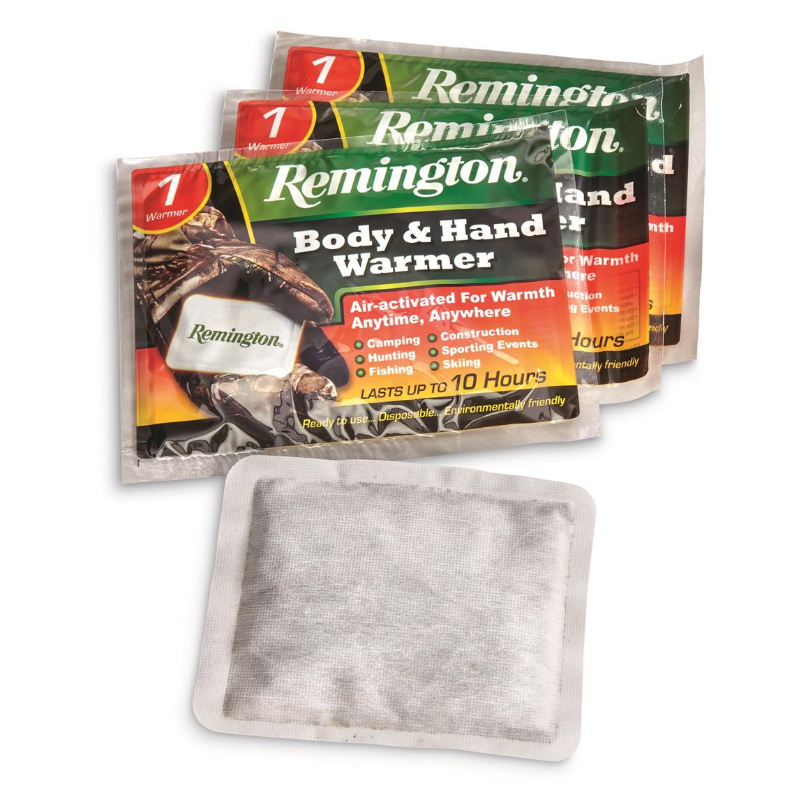 Remington 10Hour Body And Hand Warmers, 40 Pack 681654, Hand & Foot