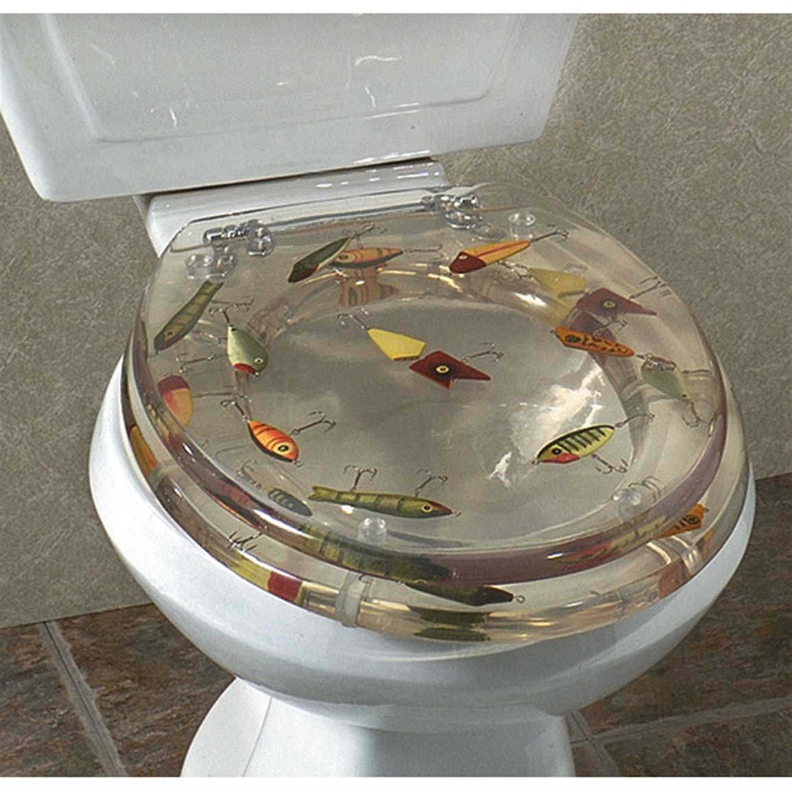 fish hook toilet seat