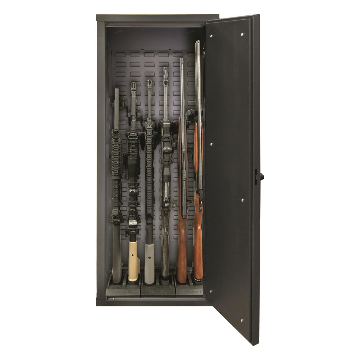 SecureIt Tactical Model 52 Gun Cabinet Holds 6 Rifles With
