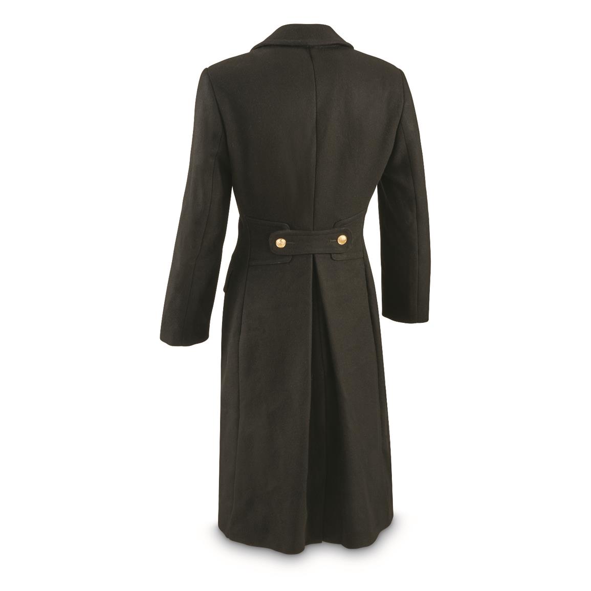 Russian Military Surplus Wool Trench Coat, Like New - 689662 ...