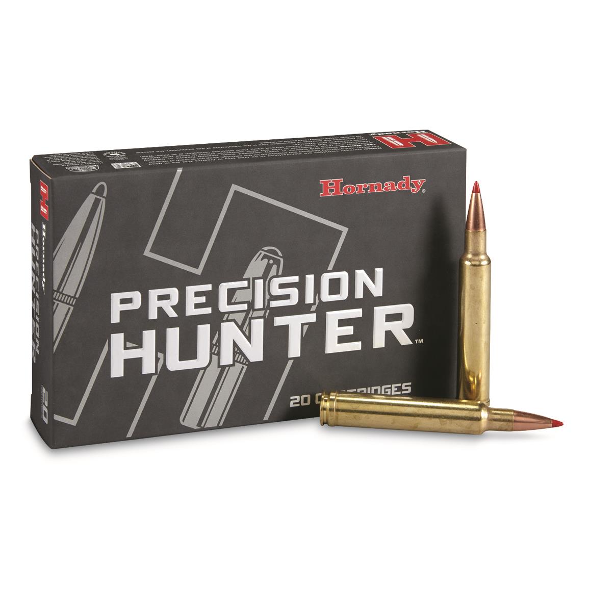 Hornady Precision Hunter, .300 Weatherby Magnum, ELD-X, 200 Grain, 20 Rounds
