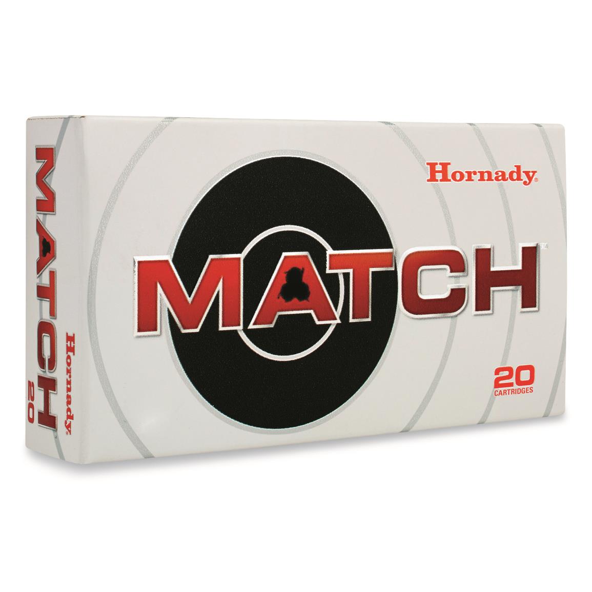 Hornady Match Ammunition, .300 Winchester Magnum, 178 Grain, ELD Match, 20 Rounds