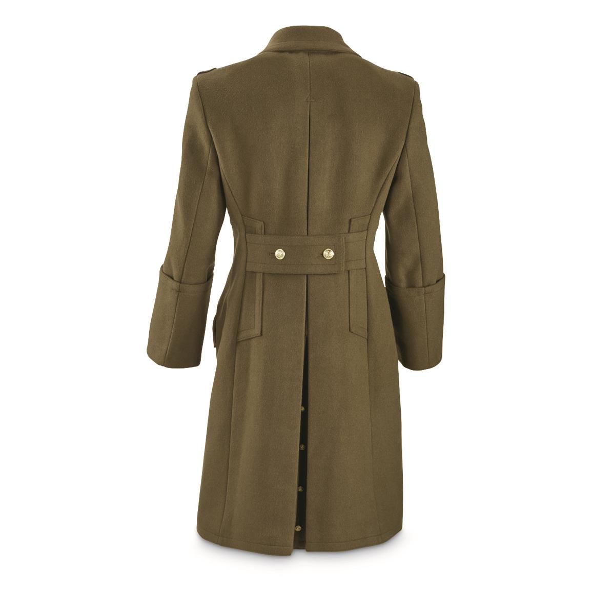 Hungarian Military Surplus Double Breasted Trench Coat, New - 690276 ...