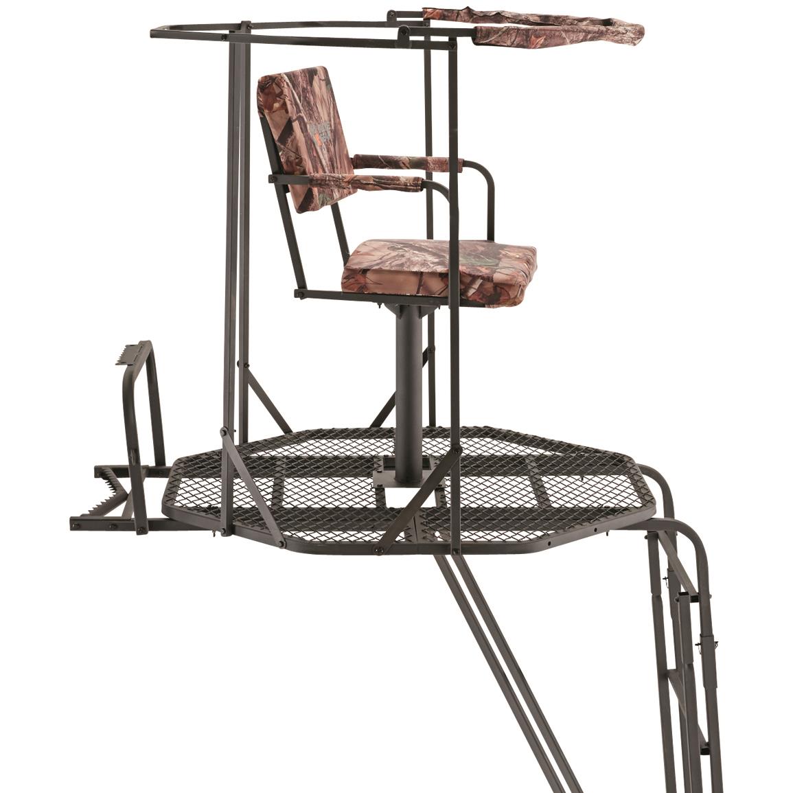 Guide Gear Deluxe Hunting HangOn Tree Stand 177427, Hang On Tree Stands at Sportsman's Guide