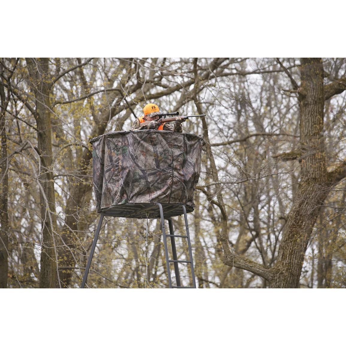 Guide Gear Half Hunting Blind For 20 Tripod 690340 Tower Tripod