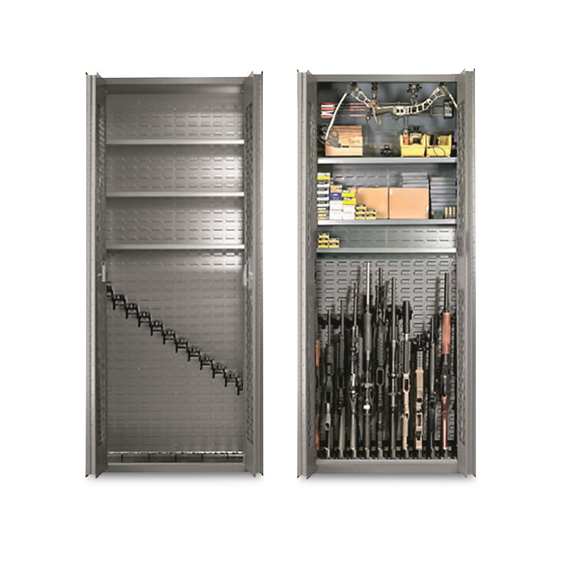 SecureIt Tactical Model 84 12 Gun Storage Cabinet 690349 Gun