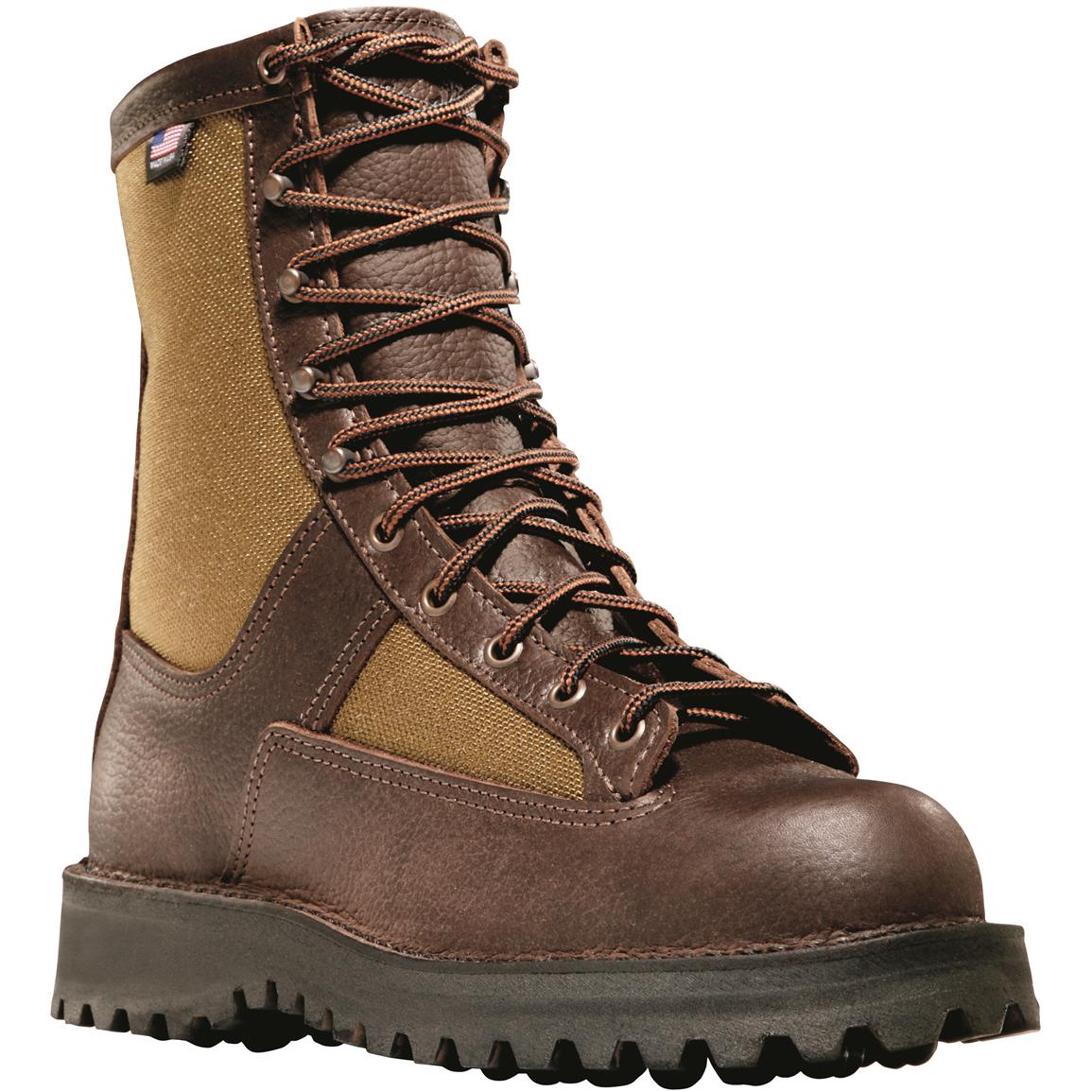 Danner Grouse Men's 8" Waterproof Hunting Boots, Brown