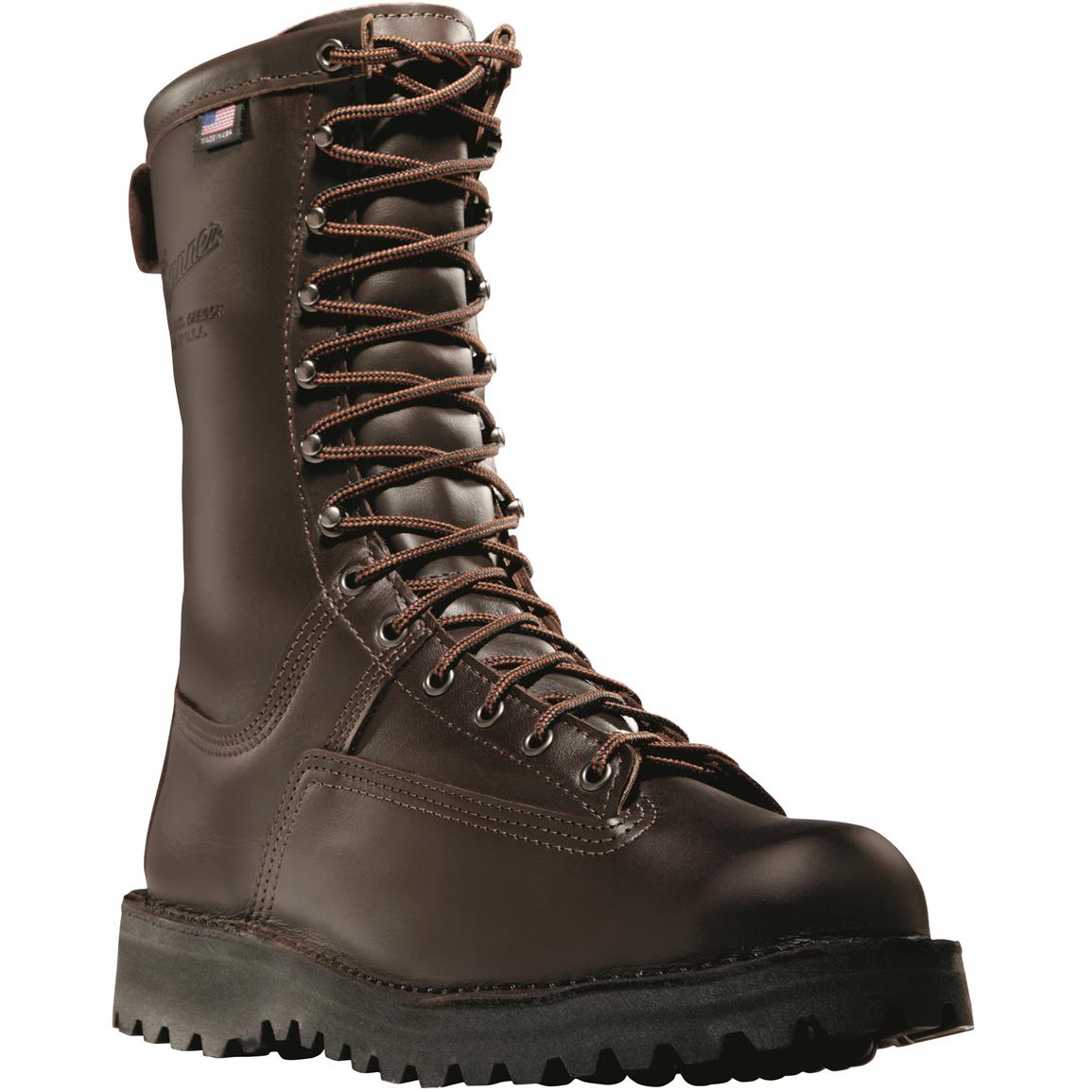 Danner Canadian 10" Men's GORE-TEX Waterproof Insulated Hunting Boots, 600-Gram, Brown