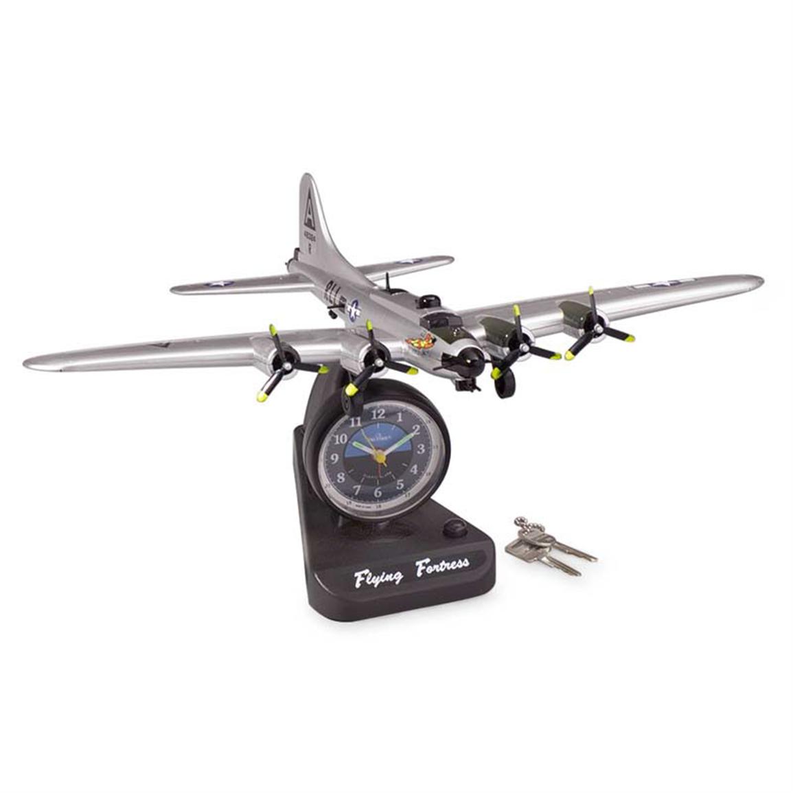 B17 Bomber Alarm Clock 69271, Military Memorabilia at Sportsman's Guide