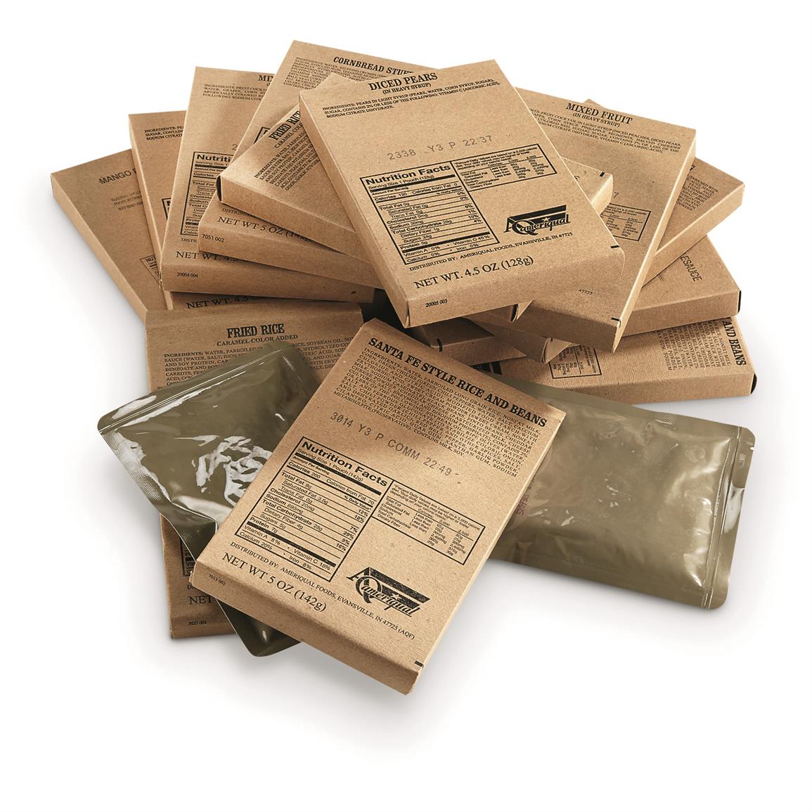 U.S. Military MRE Side Dishes, 24 Pack - 697083, Survival Food & MRE at ...