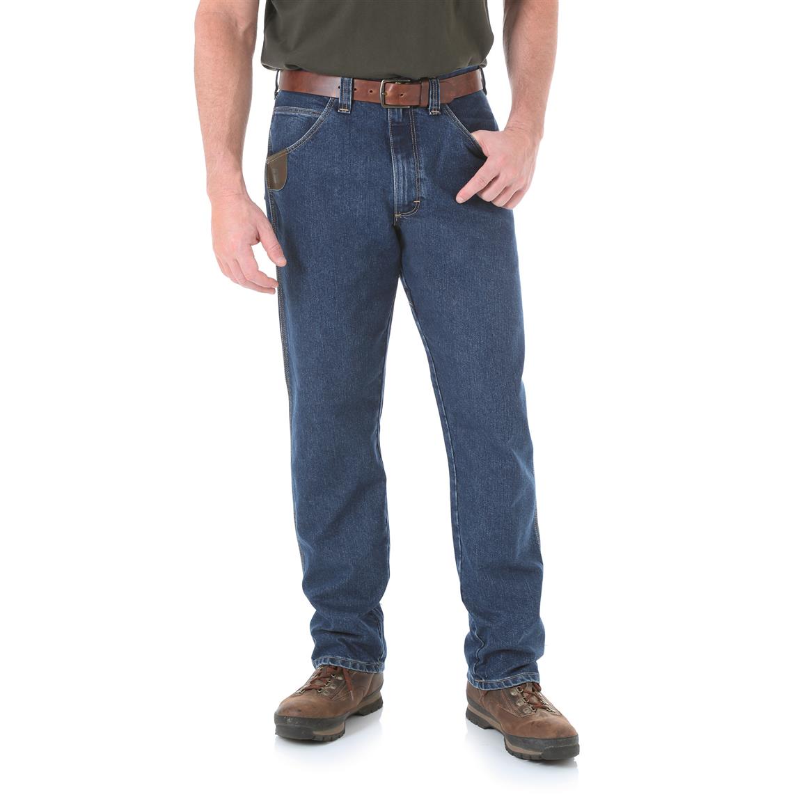 Wrangler RIGGS Workwear Men's Cool Vantage 5 Pocket Jeans - 697106 ...