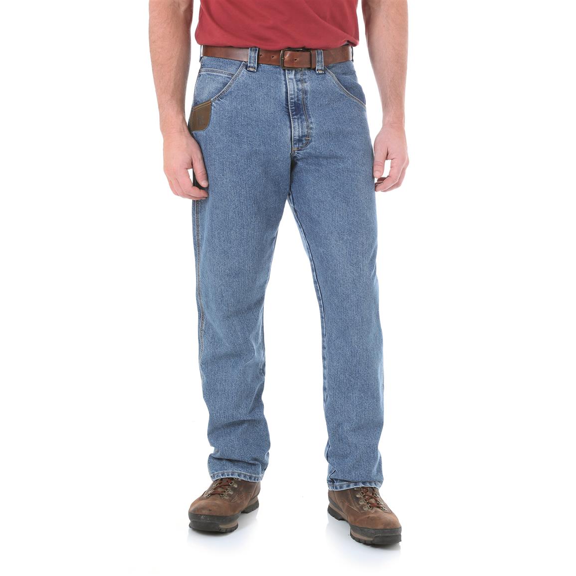 Wrangler RIGGS Workwear Men's Cool Vantage 5 Pocket Jeans - 697106 ...
