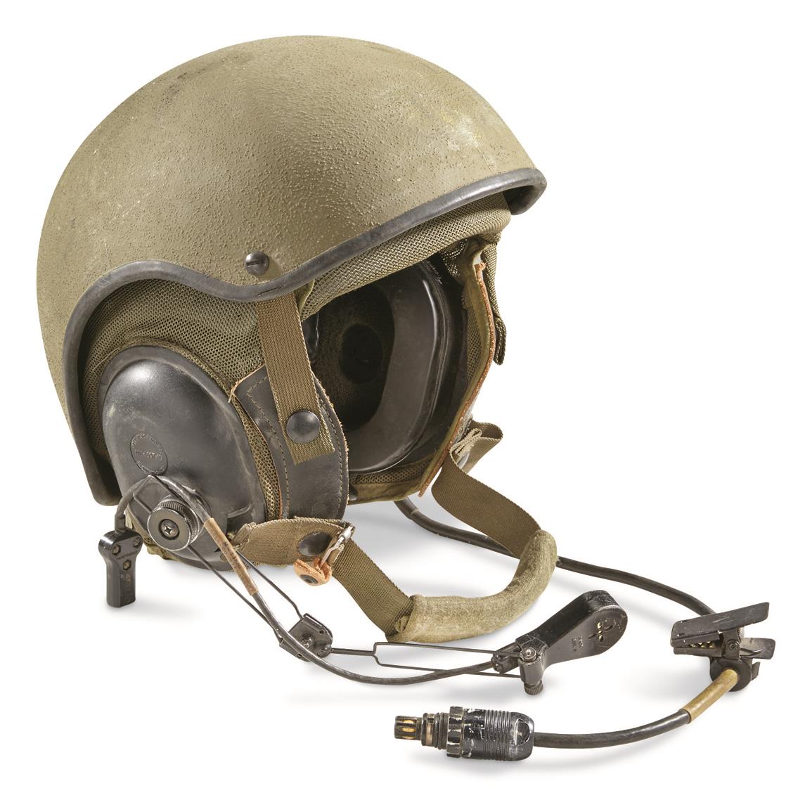 U.S. Military Surplus CVC Tanker Helmet, Used 697112, Helmets