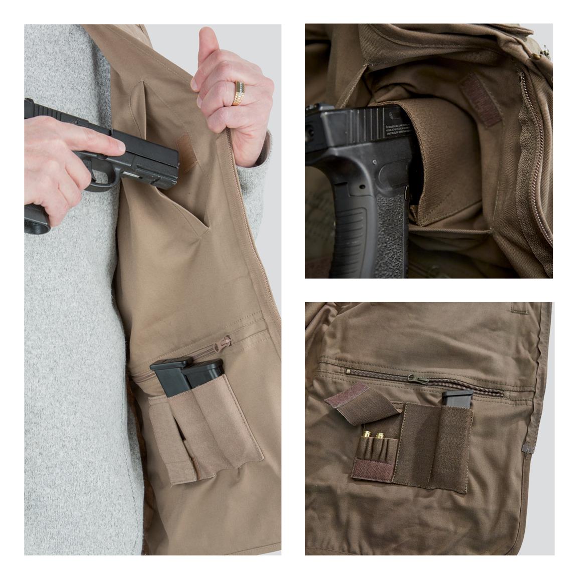 HQ ISSUE Men's Concealment Vest 697340, Tactical Clothing at Sportsman's Guide