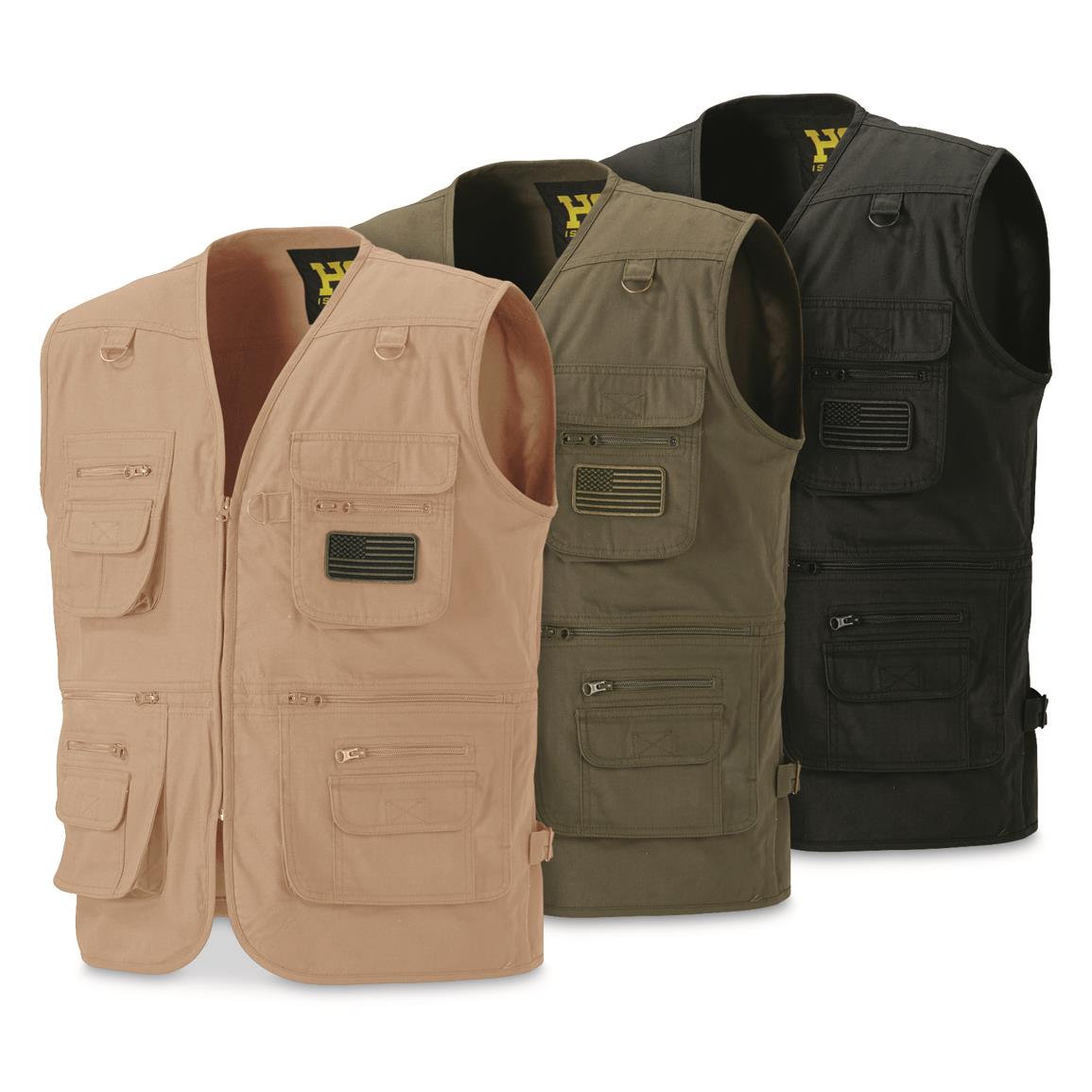 HQ ISSUE Men's Concealment Vest, Tan (189