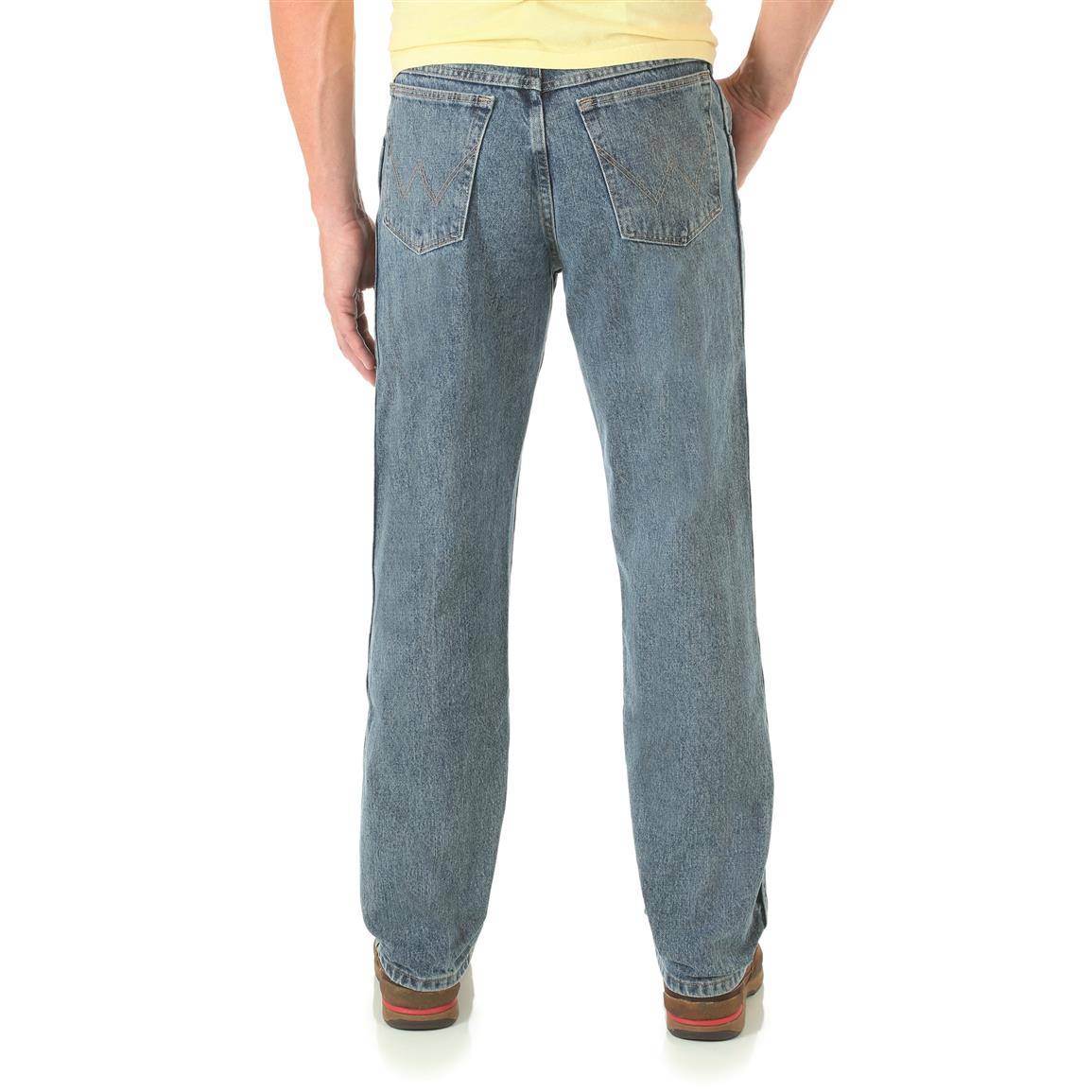 Wrangler Rugged Wear Men's Relaxed Fit Jeans, High Rise - 697502, Jeans ...